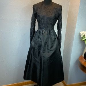 VTG Couture Little Black Dress by Kathryn Conger for Talbots 80’s Size 6